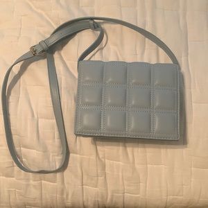 Light Blue Clutch/crossbody
